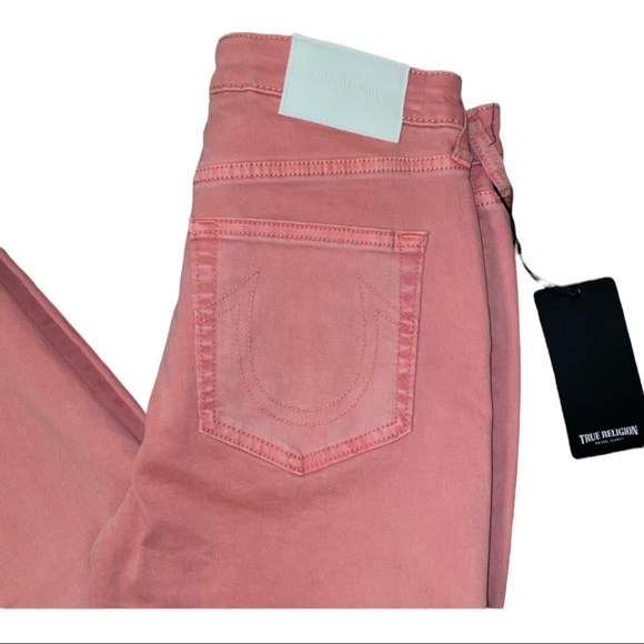 True Religion Halle Mid Rise Distressed Paloma Skinny Jeans NWT - Picture 13 of 16